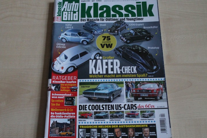 Deckblatt Auto Bild Klassik (04/2013)